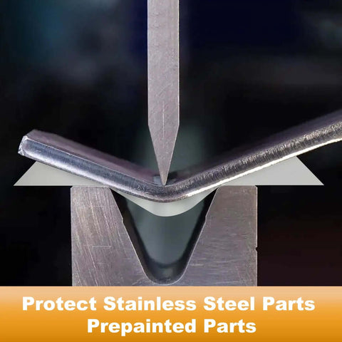 Press Brake Urethane Die Protection Film For Stainless Steel And Precoated Metals Used During Bending Process