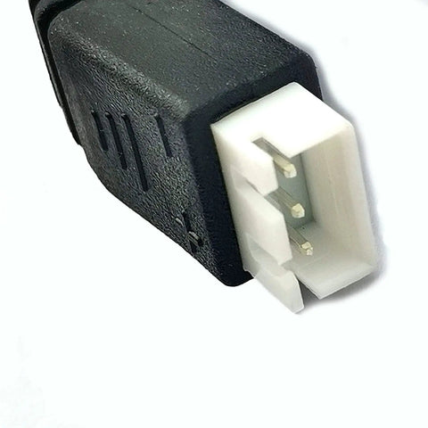 Close-up of XH3P connector on Two Pack USB Charger Cable 1A With XH3P Connector For 7.4V LiPo RC Cars Drones And Quadcopters