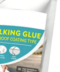 Go To Self Leveling Concrete Filler And Waterproof Sealant That Dries Fast packaging with illustrations of application areas