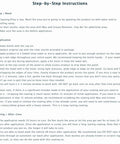 Shiny Car Stuff Hand-Applied Clear Coat instruction sheet by Amazon