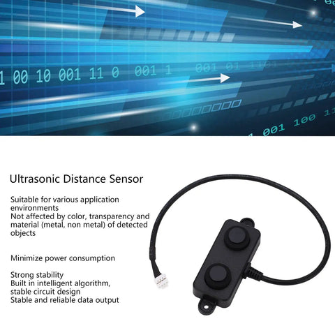 Ultrasonic Distance Sensor IP67 Vehicle Detector And Occupancy Sensor For Garage Parking And Proximity With DC3.3V To 5V Power