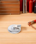 2 Pack Stainless Steel Mop Base Replacement Plates Heavy Duty Rotating Mop Head Spare Parts For Commercial And Industrial Floor Cleaning Compatible With Various Mop Frames Easy Swap close-up
