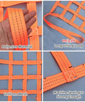 Heavy Duty Cargo Lifting Net With Straps For Secure Hoisting And Transport Of Trucks And Heavy Equipment polyester 1m mesh