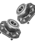 Rear Wheel Bearing And Hub Assembly For Honda Accord 1998 1999 2000 2001 2002 With ABS Four Lug Drop In Replacement Two Pack