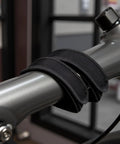 Two Pack Pedal Straps With Toe Clips For Fixed Gear And Kids Bikes Heavy Duty Beam Material on bicycle frame