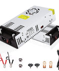 AC To DC 24V 15A 360W Power Supply Universal Regulated Switching Converter 110 To 220V Input For LED Strip Light CCTV Security Camera Radio