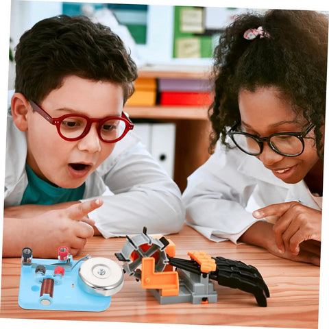 Two Piece Physics Experiment Electric Bell Electromagnet Teaching Instrument For Junior Students with kids engaging