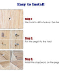 Step-by-step guide on installing Super Sturdy 5mm Shelf Support Pegs 94 Piece Kit for custom shelving.