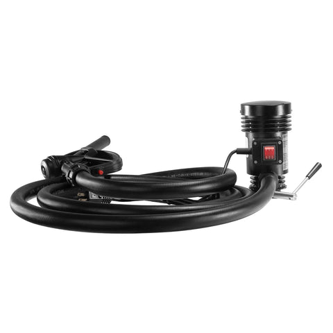 Beefy 110 Volt Electric Drum Pump Slick Transfer Kit For No Sweat Fluid Moves Fits 15 To 55 Gallon Drums Double Insulated Motor with hose and nozzle