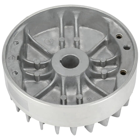 Beefed Up Aluminum Flywheel For Non Hemi Predator 212cc 224cc 196cc 200cc 208cc GX160 GX200 Clone Engines close-up view