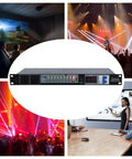 Heavy Duty Audio Power Conditioner With Ten Outlets And Usb Charging Ports Rock Solid Flame Retardant Abs Build in a studio setting.