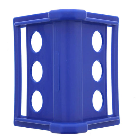 Heavy Duty Plastic Cargo Corner Edge Protectors Forty Pack Blue Four Inch Flatbed Strap Guards For Shipping Boxes Pallet Racks And Furniture Moves Built Tough For Any Big Rig Haul