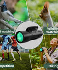 15x55 High Power Monocular With BAK4 Prism And FMC Lens Lightweight Optical Scope With images of bird and wildlife watching