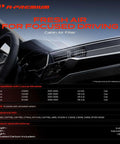 Interior view showing Lexus cabin air filter details for GS300 2001-2005, GS430 2001-2005, LS430 2001-2006, SC430 2002-2010 with focus on fresh air features.