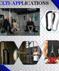 Heavy Duty 3 Inch M8 Carabiner Clips 30 Pack Galvanized Steel Snap Hooks used for yoga swing and fitness equipment
