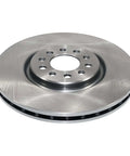 Professional Front Vented Brake Rotor For Late Model Applications Built With Beefy Metallurgical Castings For Consistent Strength