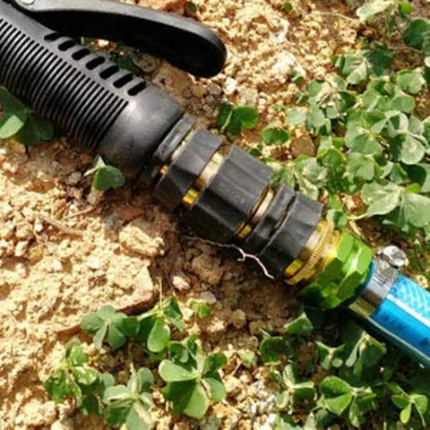 Pack Of 2 Quick Connect Garden Hose Adapters With Hand Tighten Design For Tool Free No Tool Needed Easy Install And Fast Connection