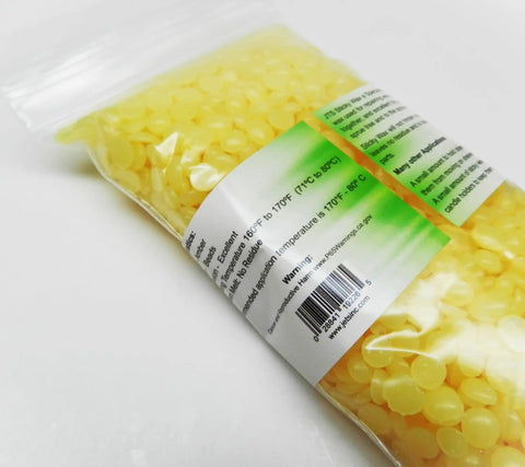 Sticky Wax That Holds Tight And Dries Fast Go To Jewelry Casting Wax For Sprues Beads 8oz quick-bond amber beads in labeled bag