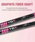Graphite shafts from Women's 12 Piece Golf Club Set With 460cc Driver, Fairway Wood, Hybrid, Irons, Putter, Right Handed
