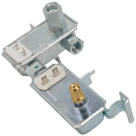 Gas Range Dual Oven Safety Valve Assembly Replacement For Bake And Broil Burners, Model Specific Not Universal, metal components