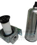 Components of a Heavy Duty Half Inch Particulate Filter And Moisture Trap Water Separator With Auto Drain For Compressed Air Lines