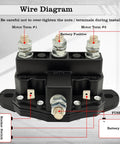 Beefed Up Starter Solenoid 12V 6 Terminal Relay Switch For Winch Motor Snow Plow Spreader Windlass And Hydraulic Pump Motors