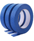 Blue Painters Tape 1 Inch By 180 Feet Per Roll, Three Rolls, Multi Surface Masking Tape For Walls, Painting And Craft Projects