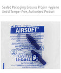 Four Flange Reusable Earplugs With Noise Blocking Fins in sealed hygienic packaging