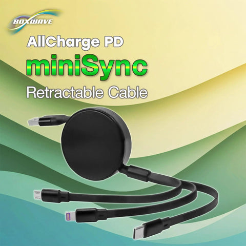 Dope Retractable USB C Cable For Motion Boom Speaker 100W Fast Charge 3 In 1 USB C USB A Micro USB Five Preset Lengths From 10 To 42 Inches Tangle Free Portable Charger Cord Jet Black, 4-in-1 retractable cable