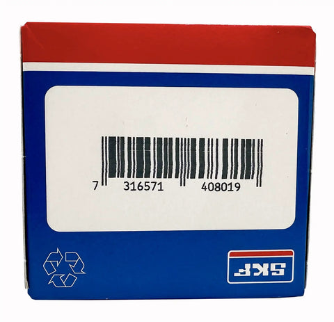 Box of 6006-2RS Deep Groove Ball Bearing 30x55x13mm with barcode and SKF branding for machinery, motors, conveyors use.