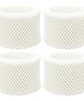 4 Pack Humidifier Wick Filters For Honeywell HAC-504 And HAC-504AW Replacement Filter A, Fits HAC-504, HAC504V1 displayed top view