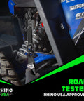 Soft Loop Tie Down Straps 4 Pack 1.6 Inch By 17 Inch Heavy Duty 5000 Lbs Break Strength securing ATV tire and frame