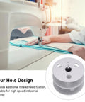 Rock Solid Game Changing Precision Aluminum Bobbins For Durkopp 1767 767 867 887 Industrial Sewing Machines 2 Pack CNC machined four hole design.