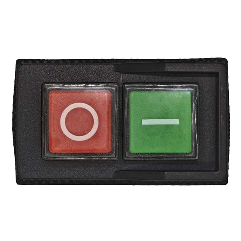 Electromagnetic Pushbutton Switch 120 Volts And 220 Volts Dual Voltage 4 Pin 16A For Garden Tools And Power Tools, Heavy Duty Start Button