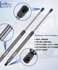 Rear Hatch Shocks And Struts For 2011 2012 2013 2014 Kia Sorento Lift Gate Gas Springs Replacement Pack Of 2
