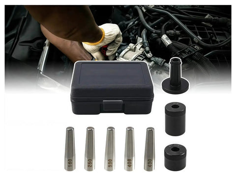 Bad Ass Universal 8 Piece Fuel Injector Seal Installation Tool Kit Fits Small To Large Engines 1 4 L Up To 6 2 L Includes Durable Stainless Steel Instruments Perfect Fit For 2010 Plus Car Models You Need In Your Garage Shop Right Now Today. fuel injector seal tools with case and stainless steel tips