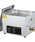 Pro 15 Liter Ultrasonic Cleaner Machine With Heater And Digital Timer for deep cleaning jewelry and industrial parts.