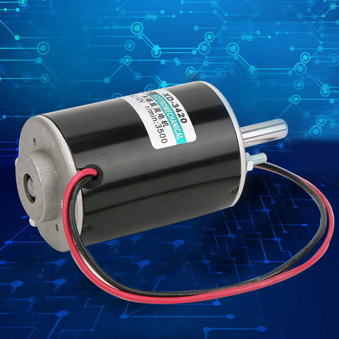 12V 3500RPM DC Motor With Permanent Magnet Beast High Speed CW CCW 30W Output Low Noise Smooth Running For RC Cars DIY Projects