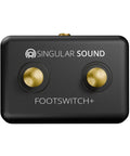 Dual Momentary Footswitch Plus For BeatBuddy And MIDI Pedals, Multi Effects Gear, Ergonomic Oversized Footswitches, Black