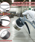 Heavy Duty Magnetic Pickup Tool With Quick Release Handle for welding positioning in a warehouse setting