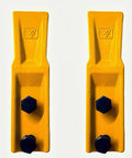 Two Piece Excavator Tooth Type Skid Steer Loader Backhoe Set With Pins Quick Change Teeth For Mini Excavators Includes Bolts And Nuts