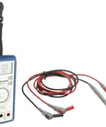 2707B Manual Range True RMS Digital Multimeter Kit with leads and strap for electronics measuring voltage, current, resistance.