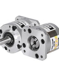 YEJMKJ 5:1 planetary gearbox for NEMA 17 stepper motor; 42x40mm, 10.8mm input shaft, φ5mm output shaft, two units