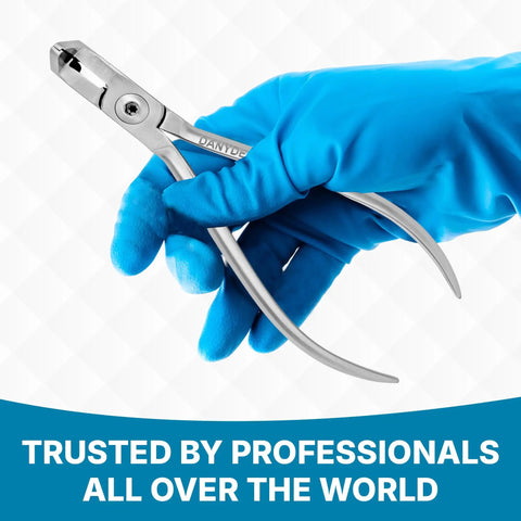 Pro Grade Distal End Cutter Pliers For Braces Wire Trim Hold And Cut Hard And Soft Arch Wires Safely Tungsten Carbide Inserts