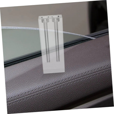 Oil Quality Tester Tool For Engine And Transmission Fluids Multi Functional Viscosity Comparator Stand For Accurate Oil Viscosity Measurement Easy To Use Broad Compatibility With Various Automotive Oils, clear acrylic stand