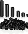 Outlet Spacer Kit With 120 Non-Threaded 6mm Rubber Spacers, Assorted 6 Sizes To Fix Wonky Or Sunken Outlets, Easy Home And Industrial Upgrade