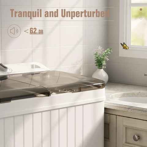 Portable Twin Tub Washing Machine Featuring A 28 Lb Washer And Spin Dryer Combo For Straight Up No Sweat Laundry Simultaneous Wash And Spin Cycle Compact Design For Busy Households with low noise under 62 dB.