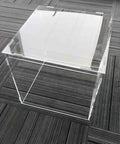 Clear Splash Guard Cover For Glass Grinder With Drain Port And Power Cord Slot Transparent Protective Shield for Wet Grinding