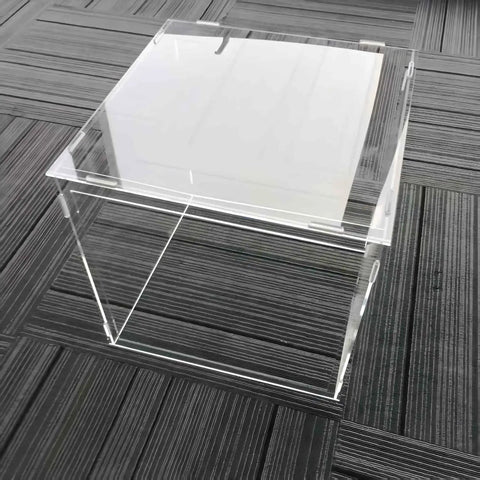Clear Splash Guard Cover For Glass Grinder With Drain Port And Power Cord Slot Transparent Protective Shield for Wet Grinding
