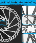 Fat-Cattie hydraulic bike disc brake set with 160 mm rotors; front-right and rear-left shown with rotor and caliper